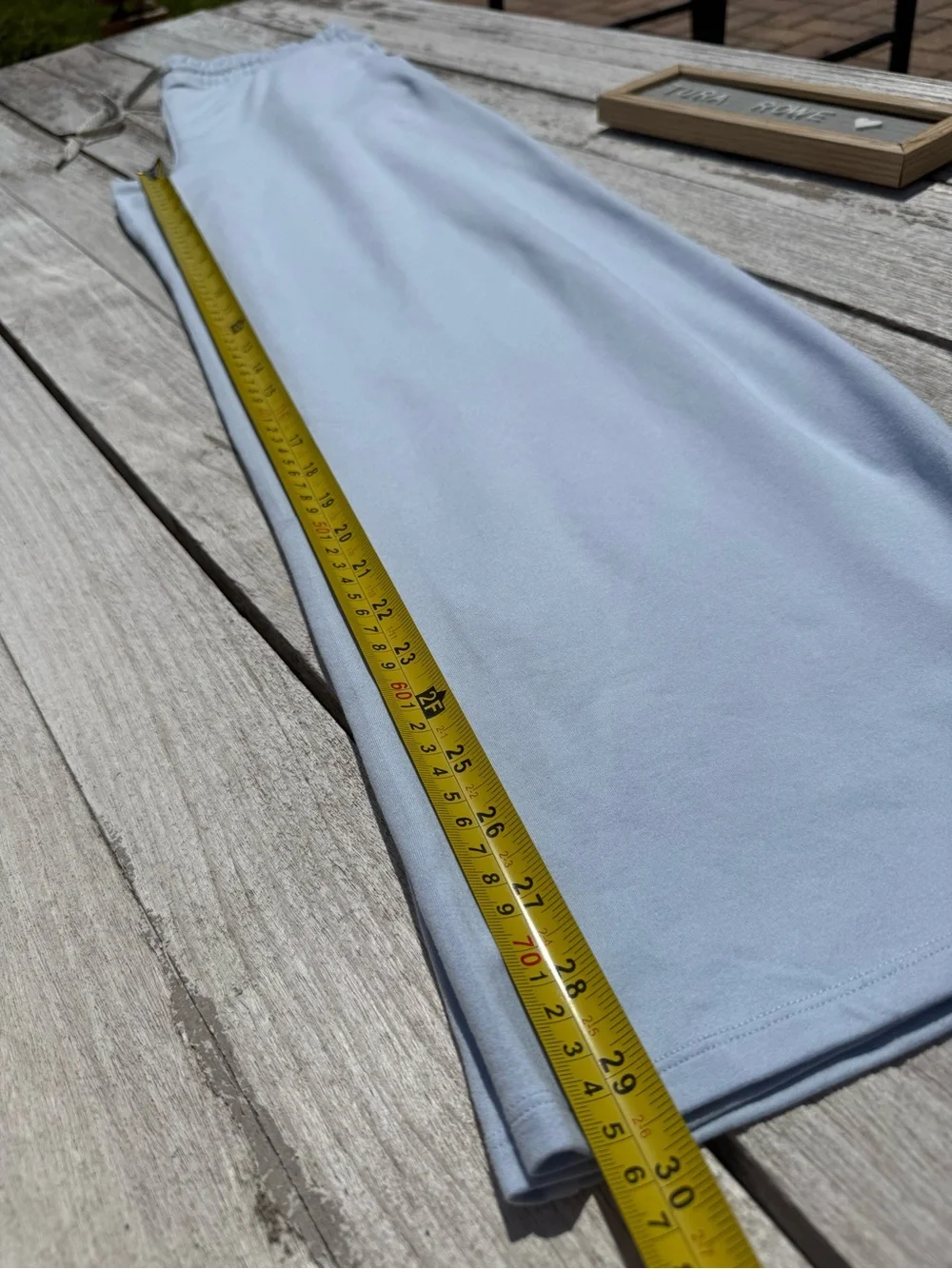 VUORI Daydream Crew & Pants Matching Set Soft Sky blue Size Large NWT